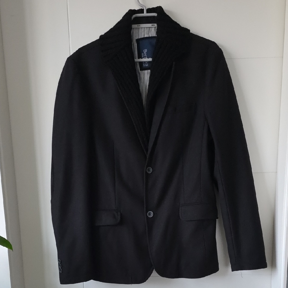 Bershka Elegant Black Blazer